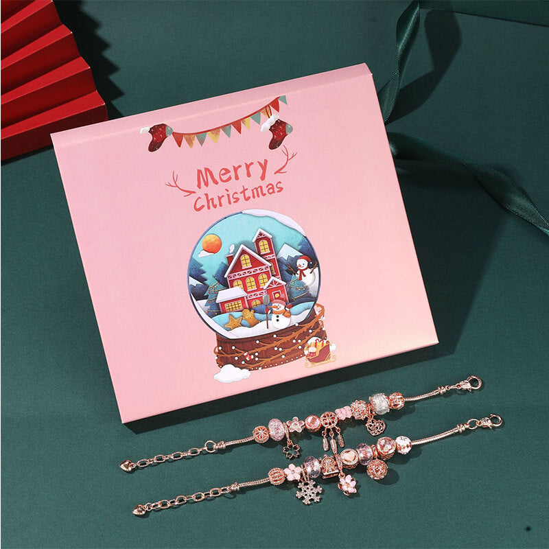 Christmas Advent Calendar Bracelet Kit with 22 Accessories