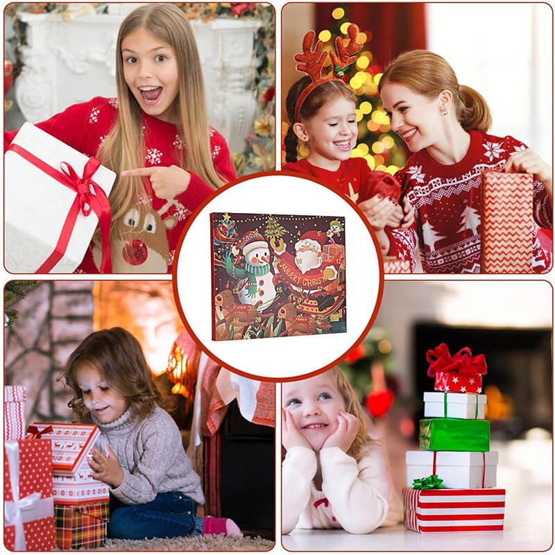 Christmas Advent Calendar Bracelet Kit with 22 Accessories