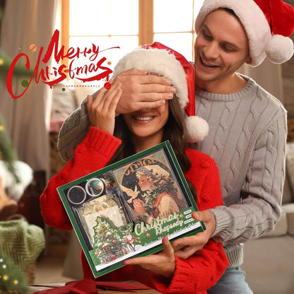 Christmas Scrapbook Stickers Set Decals Sticky Notes