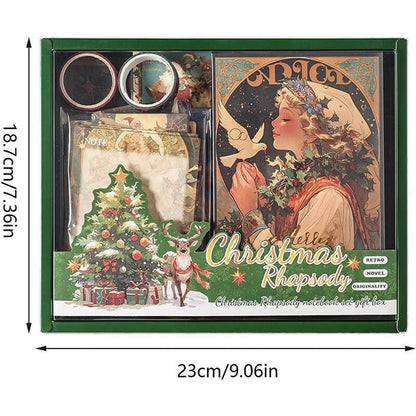 Christmas Scrapbook Stickers Set Decals Sticky Notes