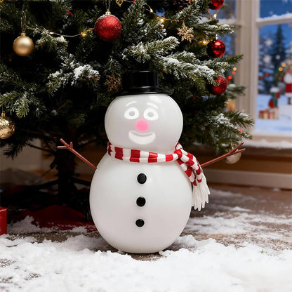 Talking Snowman LED Toy with Speaker and USB Charging
