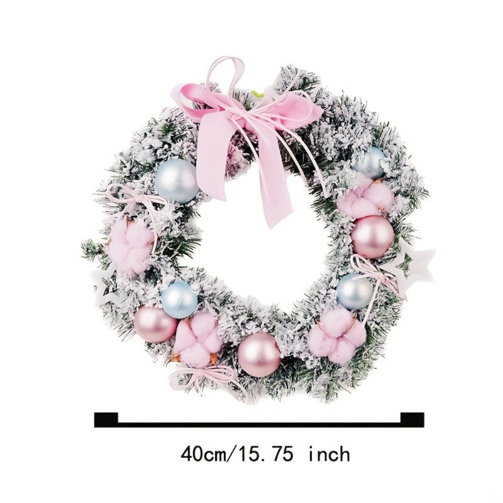 Christmas Wreath Circular Door Decoration