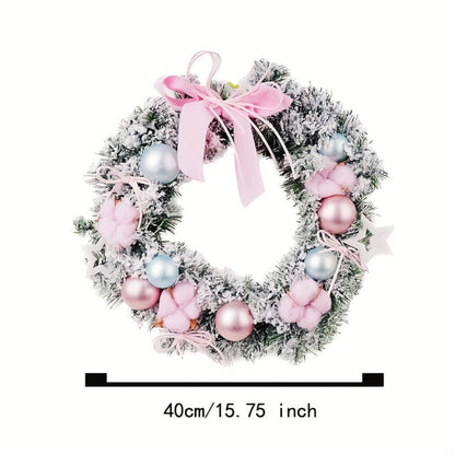 Christmas Wreath Circular Door Decoration