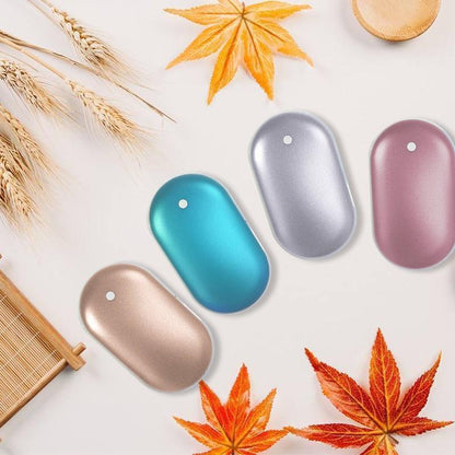 Rechargeable Hand Warmer Power Bank Portable Charger Device