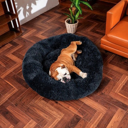 Calming Dog Bed Circular Removable Cover