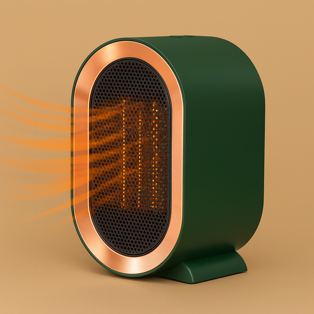 Compact Ceramic Space Heater Energy Saving