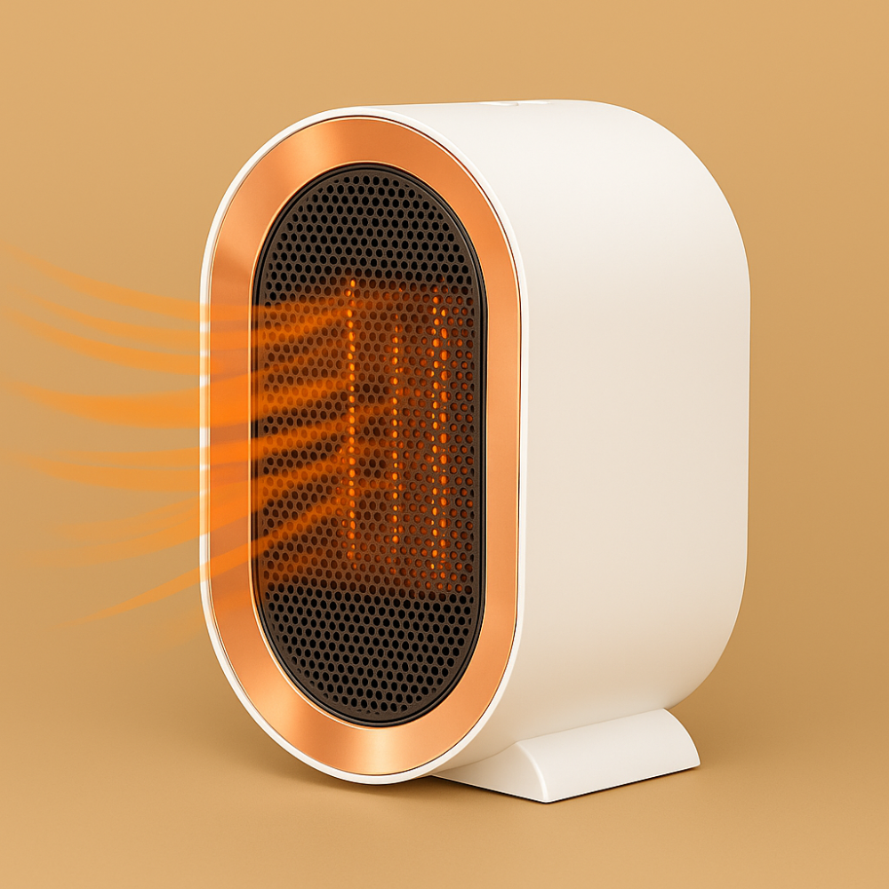 Compact Ceramic Space Heater Energy Saving
