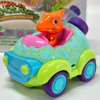 Dinosaur Remote Control Car RC Rechargeable Battery Light Music