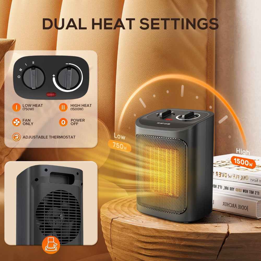 Electric Space Heater for Bedroom