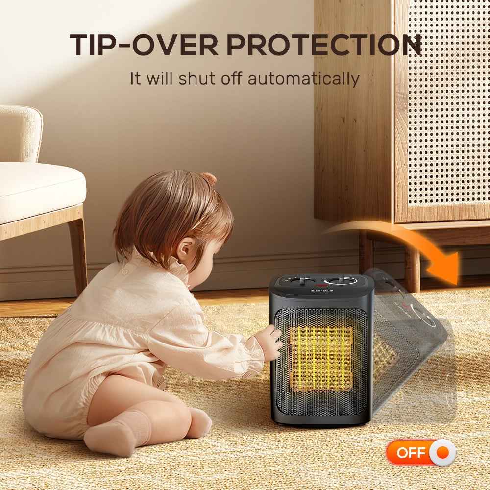 Electric Space Heater for Bedroom