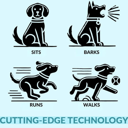 Interactive Dog Toy Robot Puppy Voice Touch Responsive Toy