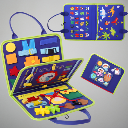 Montessori Busy Board Sensory Toy for Kids