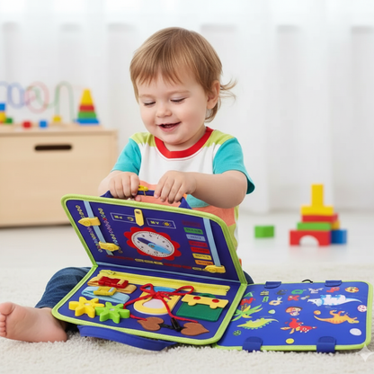 Montessori Busy Board Sensory Toy for Kids