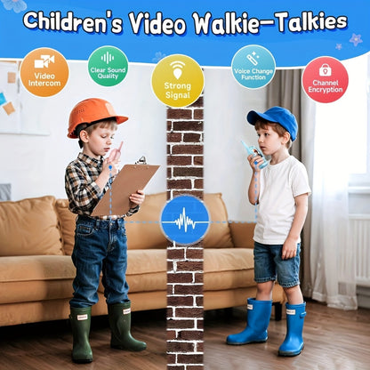 Kids Walkie Talkies Two-Way Video Chat Set