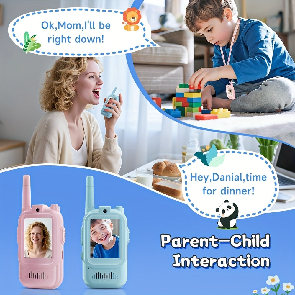 Kids Walkie Talkies Two-Way Video Chat Set