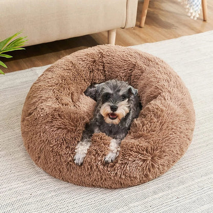 Calming Dog Bed Circular Removable Cover
