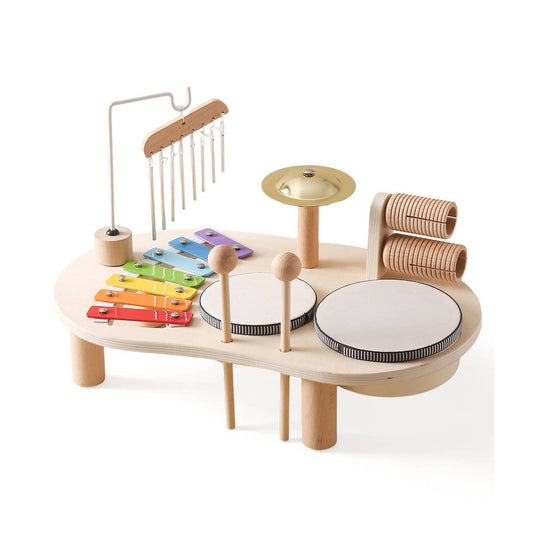Montessori Music Activity Table Toy Sound Rhythm Instrument