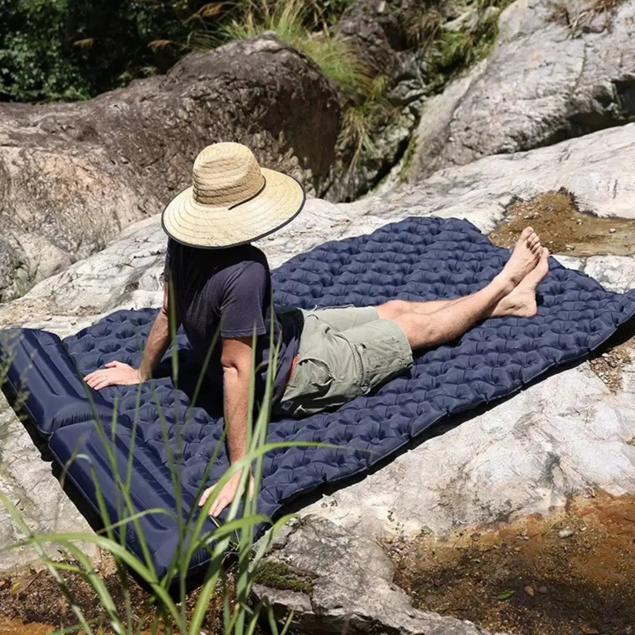 Inflatable Mattress Auto-Inflating Ultralight Camping Bed