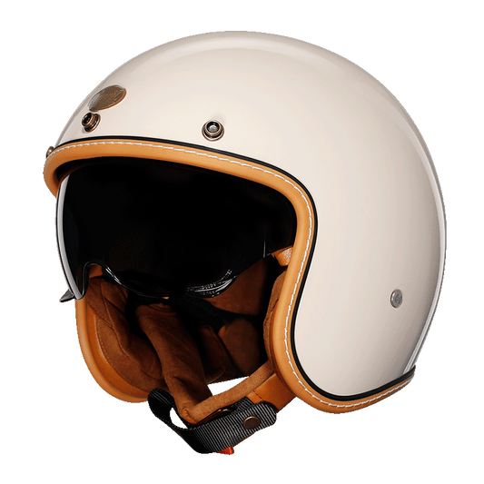 Open Face Helmet ABS EPS Foam Retro Design