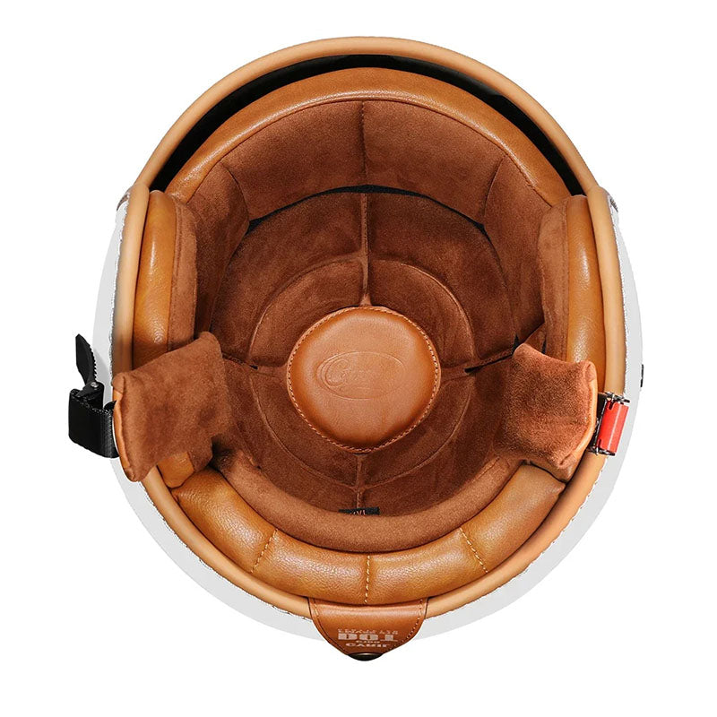 Open Face Helmet ABS EPS Foam Retro Design