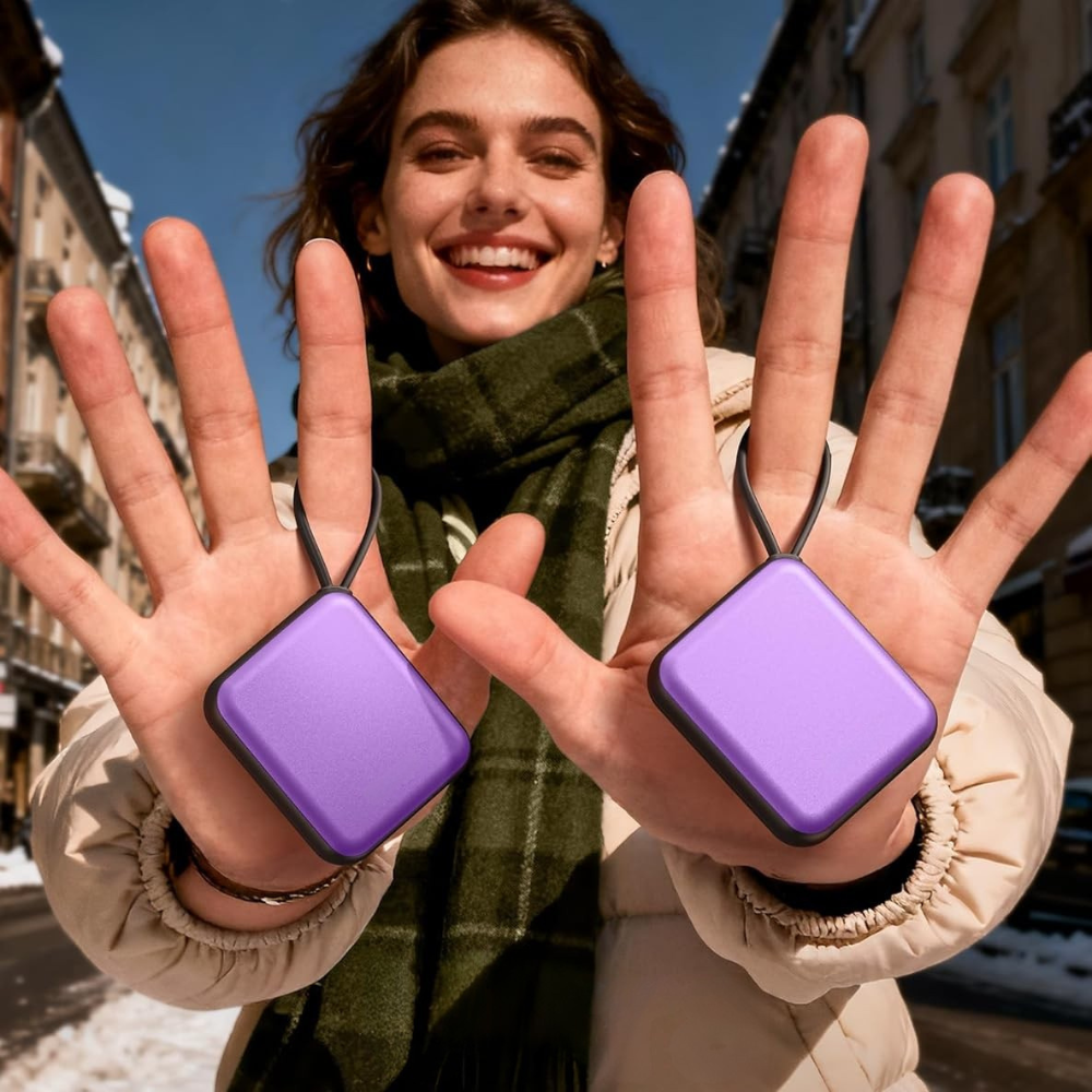 Rechargeable Portable Hand Warmer Heater Device