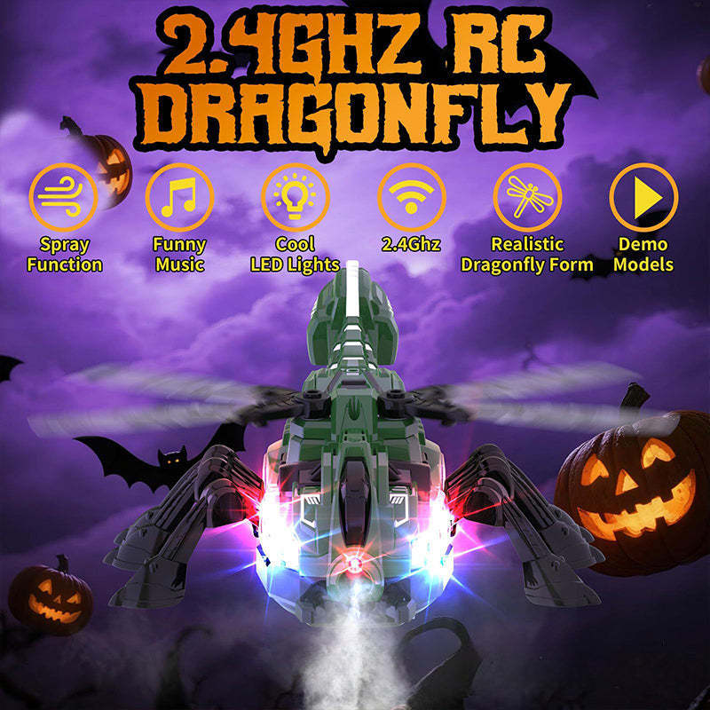 Remote Control Dragonfly Toy with Music Lights