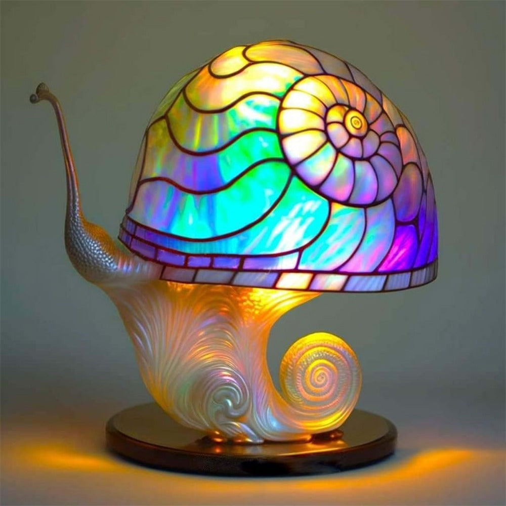 Stained Glass Mushroom Table Lamp 9 Styles Options