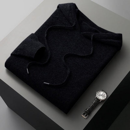 Men's Merino Wool Hoodie Pullover