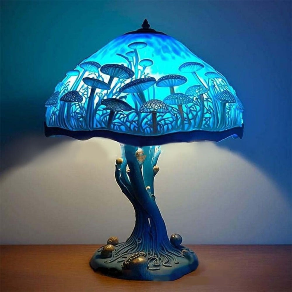 Stained Glass Mushroom Table Lamp 9 Styles Options
