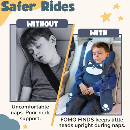 Car Headrest Lumbar Support Pillow for Children