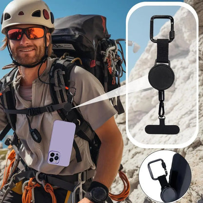 Retractable Phone Security Holder Anti-Theft Clip