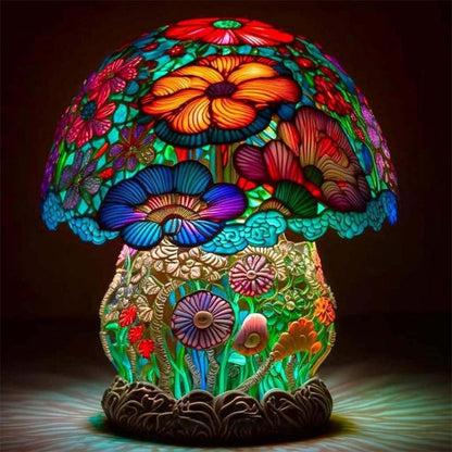 Stained Glass Mushroom Table Lamp 9 Styles Options