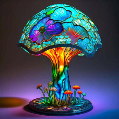 Stained Glass Mushroom Table Lamp 9 Styles Options
