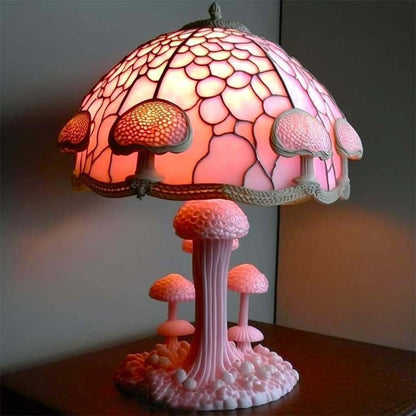 Stained Glass Mushroom Table Lamp 9 Styles Options