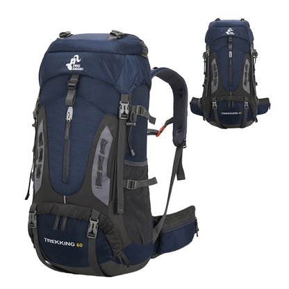Hiking Backpack 60L Trekking Pack Ergonomic Design