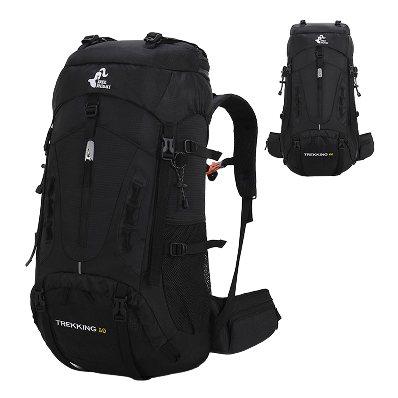 Hiking Backpack 60L Trekking Pack Ergonomic Design