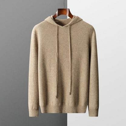 Men's Merino Wool Hoodie Pullover