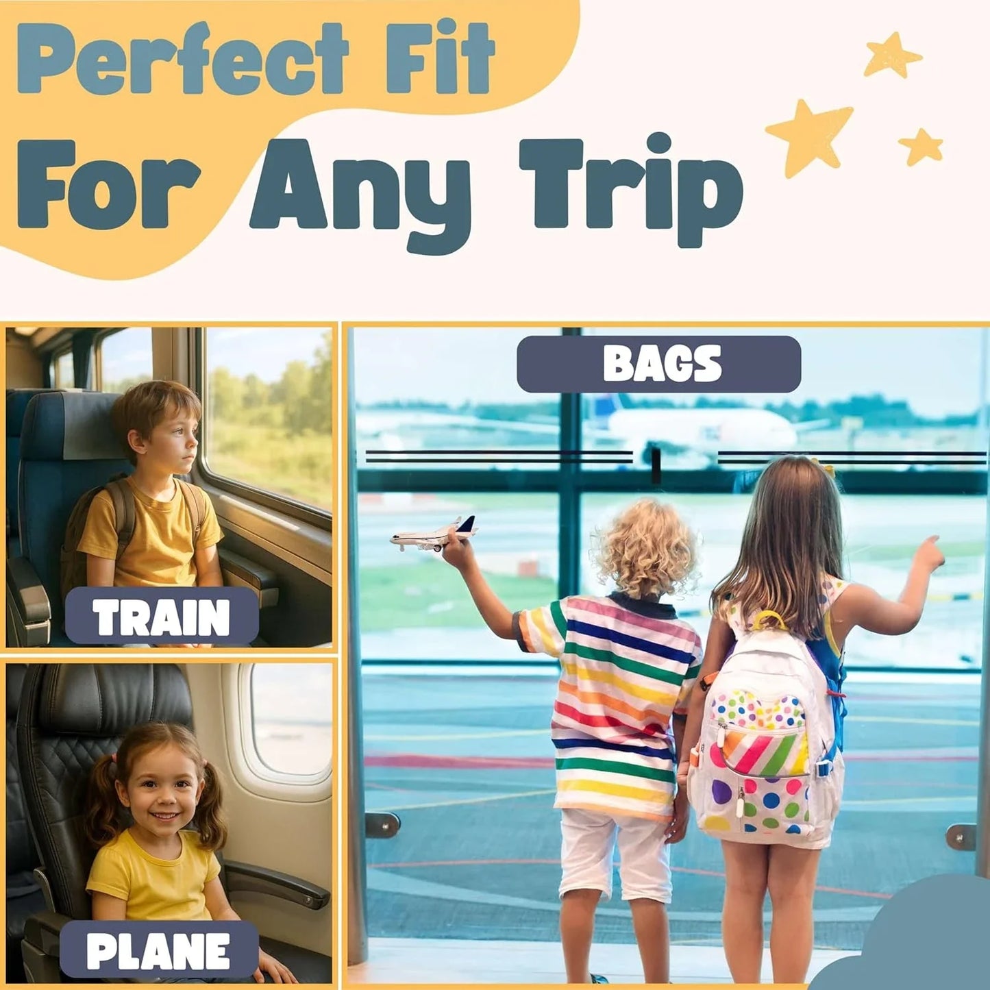 Car Headrest Lumbar Support Pillow for Children