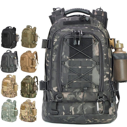 Military Tactical Backpack Expandable Waterproof Rucksack