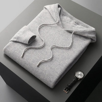 Men's Merino Wool Hoodie Pullover