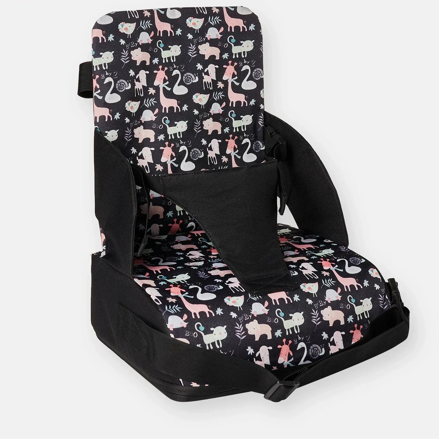 Portable Foldable Baby Dining Chair High Cushion Seat