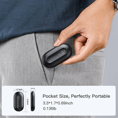 2-in-1 Magnetic Hand Warmers Rechargeable Portable Heater 2 Pack