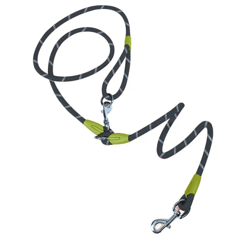 Hands-Free Dog Leash Adjustable Belt Attachment