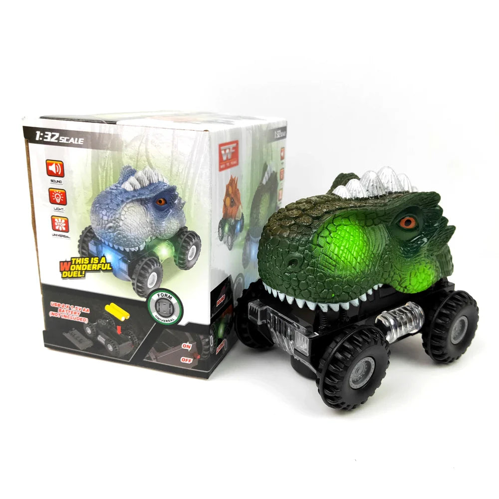 Dinosaur Toy Car Tyrannosaurus Rex Electric Interactive Model