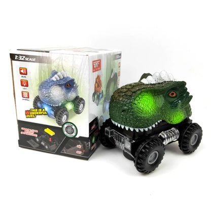 Dinosaur Toy Car Tyrannosaurus Rex Electric Interactive Model