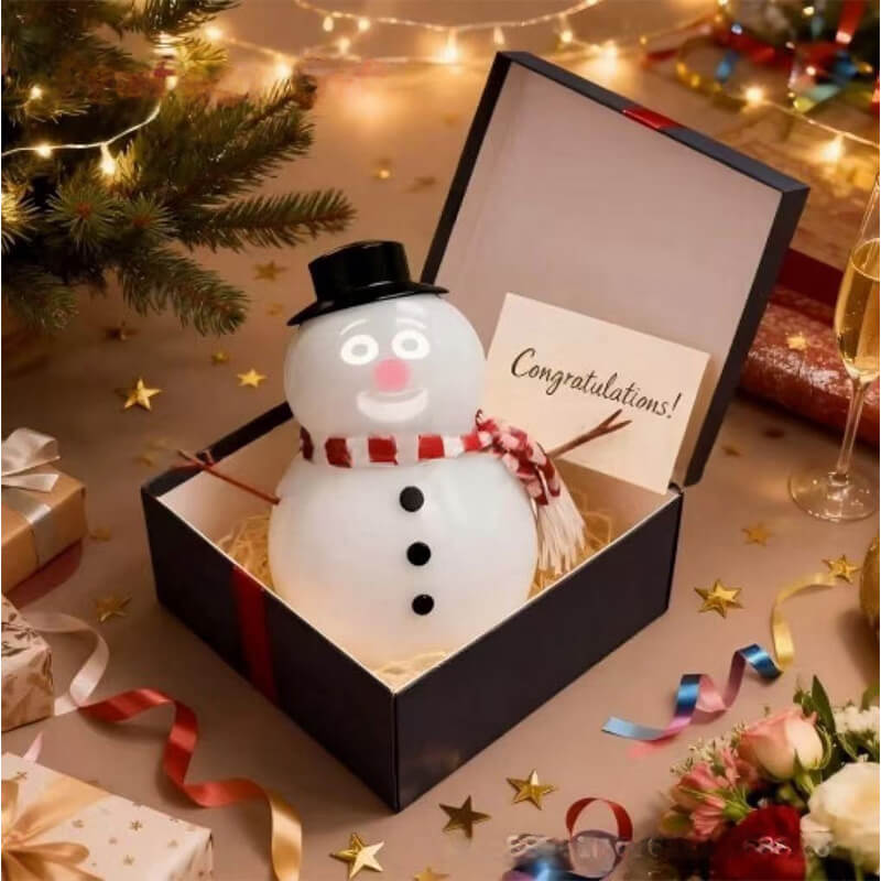 Talking Snowman LED Toy with Speaker and USB Charging