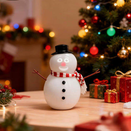 Talking Snowman LED Toy with Speaker and USB Charging