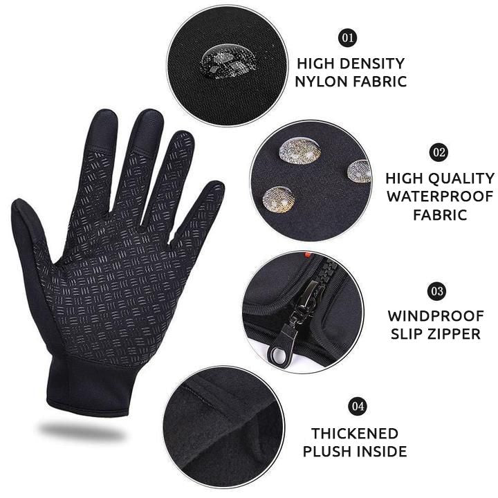 Thermal Gloves for Cycling Skiing Outdoor Sports