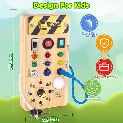 Montessori Switch Board Educational Toy
