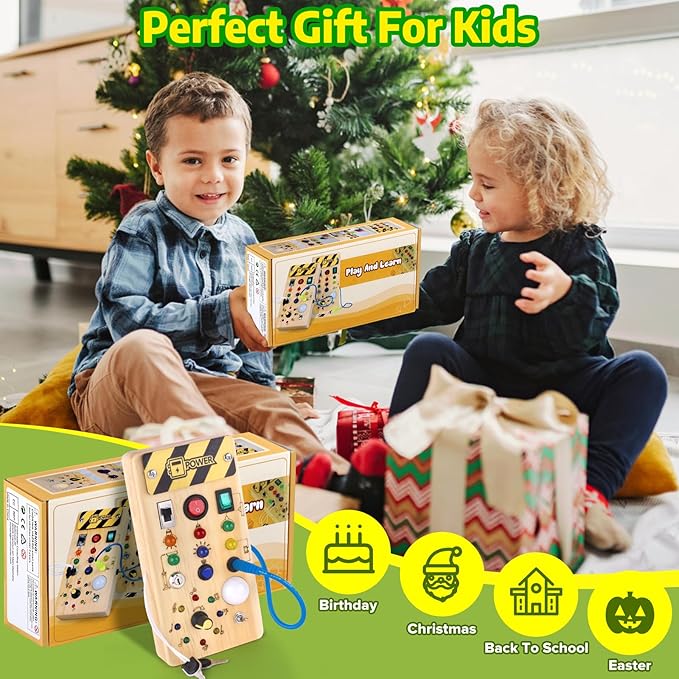 Montessori Switch Board Educational Toy